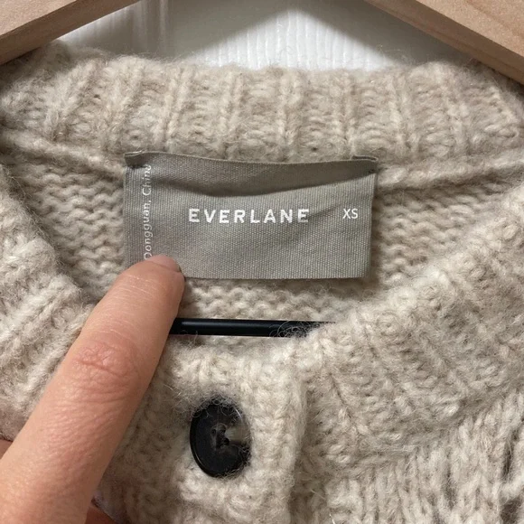 Everlane Wool Alpaca Cardigan - Picture 2 of 8